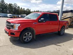 Salvage cars for sale at Eldridge, IA auction: 2018 Ford F150 Supercrew