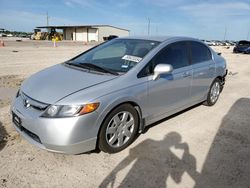 Salvage cars for sale from Copart Temple, TX: 2008 Honda Civic LX