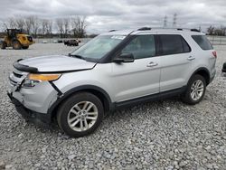 Salvage cars for sale at Barberton, OH auction: 2013 Ford Explorer XLT