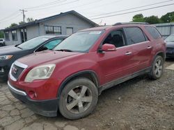Salvage SUVs for sale at auction: 2012 GMC Acadia SLT-1