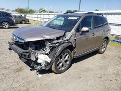 Salvage cars for sale at Sacramento, CA auction: 2016 Subaru Forester 2.5I Touring