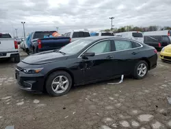 Salvage cars for sale from Copart Indianapolis, IN: 2018 Chevrolet Malibu LS