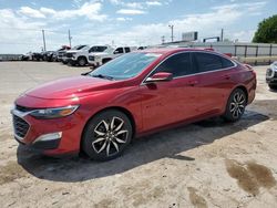 Chevrolet Malibu Vehiculos salvage en venta: 2021 Chevrolet Malibu RS