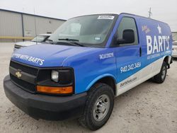 Salvage trucks for sale at Haslet, TX auction: 2016 Chevrolet Express G3500
