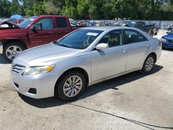 Salvage cars for sale at Ocala, FL auction: 2010 Toyota Camry Base