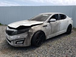 KIA Optima EX salvage cars for sale: 2014 KIA Optima EX