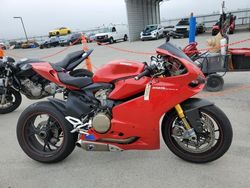 Salvage cars for sale from Copart San Diego, CA: 2013 Ducati Superbike 1199 Panigale