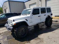 Salvage cars for sale at Savannah, GA auction: 2019 Jeep Wrangler Unlimited Sahara