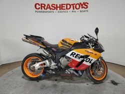 Salvage motorcycles for sale at Dallas, TX auction: 2005 Honda CBR1000 RR