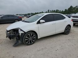 Toyota Corolla l salvage cars for sale: 2018 Toyota Corolla L