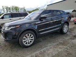 Salvage cars for sale at Spartanburg, SC auction: 2018 Land Rover Range Rover Evoque SE