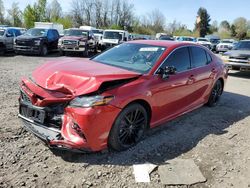 Salvage cars for sale from Copart Portland, OR: 2022 Toyota Camry XSE
