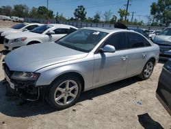 Salvage cars for sale from Copart Riverview, FL: 2009 Audi A4 Premium Plus