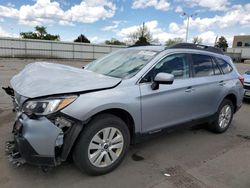Salvage cars for sale from Copart Littleton, CO: 2017 Subaru Outback 2.5I Premium