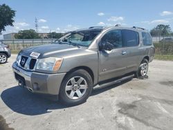 Salvage cars for sale at Orlando, FL auction: 2006 Nissan Armada SE