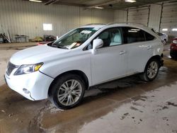 Salvage cars for sale at Franklin, WI auction: 2010 Lexus RX 450