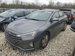 Hyundai salvage cars for sale: 2020 Hyundai Elantra SEL