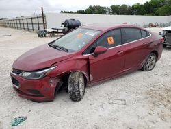 Salvage cars for sale from Copart New Braunfels, TX: 2018 Chevrolet Cruze LT