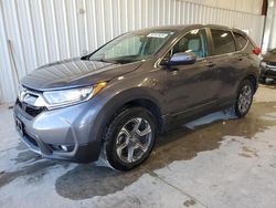 Salvage cars for sale at Franklin, WI auction: 2017 Honda CR-V EX