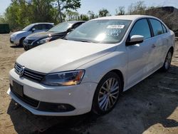 Salvage cars for sale from Copart Baltimore, MD: 2011 Volkswagen Jetta SEL