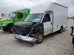 Salvage trucks for sale at Haslet, TX auction: 2020 Chevrolet Express G3500