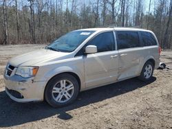 Vehiculos salvage en venta de Copart Bowmanville, ON: 2013 Dodge Grand Caravan Crew