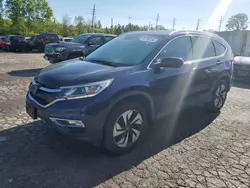 Salvage cars for sale from Copart Bridgeton, MO: 2016 Honda CR-V Touring