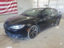 Salvage cars for sale from Copart Columbia, MO: 2015 Chrysler 200 S