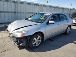 Salvage cars for sale from Copart Littleton, CO: 2003 Honda Accord EX
