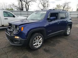 Salvage cars for sale from Copart West Mifflin, PA: 2017 Jeep Renegade Latitude