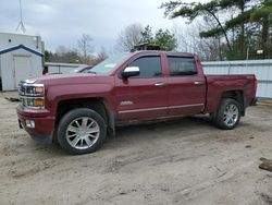 Vehiculos salvage en venta de Copart Lyman, ME: 2014 Chevrolet Silverado K1500 High Country