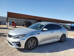 Salvage cars for sale at Andrews, TX auction: 2020 KIA Optima LX