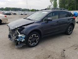 Salvage cars for sale from Copart Dunn, NC: 2016 Subaru Crosstrek Limited