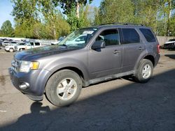 Salvage cars for sale at Portland, OR auction: 2011 Ford Escape XLT