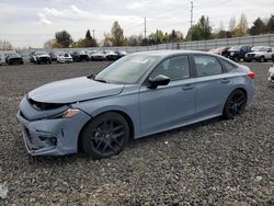 Salvage cars for sale from Copart Portland, OR: 2024 Honda Civic Sport