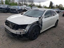 Honda salvage cars for sale: 2019 Honda Civic EX