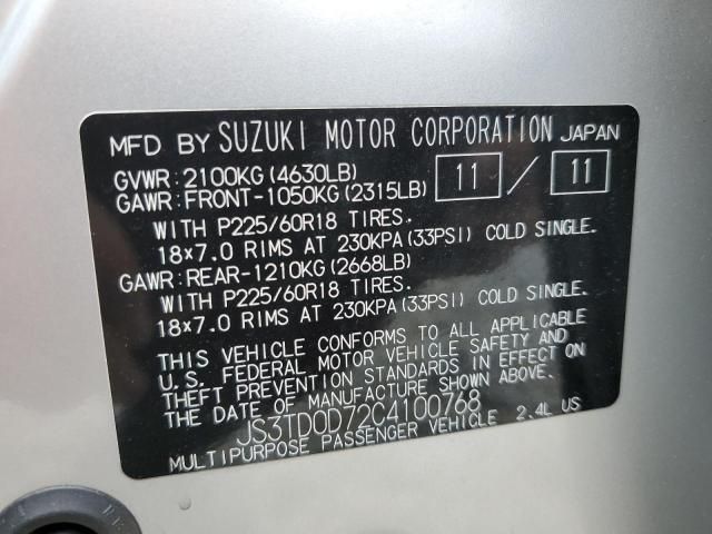 2012 Suzuki Grand Vitara JLX