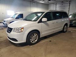 Salvage cars for sale from Copart Franklin, WI: 2016 Dodge Grand Caravan SXT