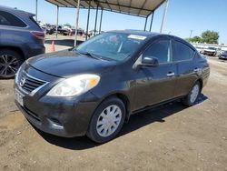 Salvage cars for sale from Copart San Diego, CA: 2013 Nissan Versa S