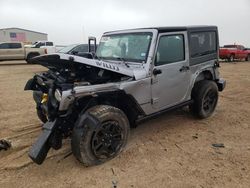 Salvage cars for sale from Copart Amarillo, TX: 2016 Jeep Wrangler Sport