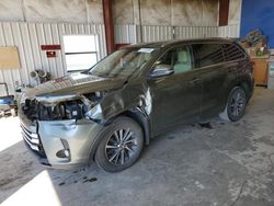 Salvage cars for sale at Helena, MT auction: 2017 Toyota Highlander SE