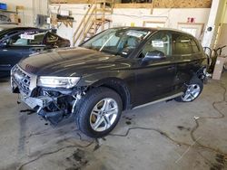 Salvage cars for sale at Ham Lake, MN auction: 2018 Audi Q5 Premium