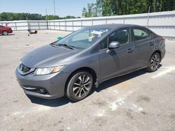 Honda Civic exl salvage cars for sale: 2013 Honda Civic EXL