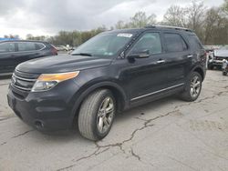 Salvage cars for sale from Copart Ellwood City, PA: 2013 Ford Explorer Limited