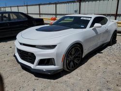 Carros salvage sin ofertas aún a la venta en subasta: 2024 Chevrolet Camaro ZL1