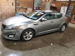 Salvage cars for sale from Copart Ebensburg, PA: 2015 KIA Optima LX