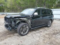 Salvage cars for sale at Austell, GA auction: 2019 Infiniti QX80 Luxe