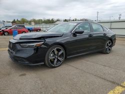 Salvage cars for sale at Pennsburg, PA auction: 2023 Honda Accord Hybrid Sport