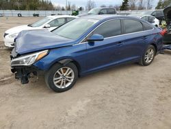 Salvage cars for sale at Bowmanville, ON auction: 2017 Hyundai Sonata SE