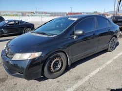 Salvage cars for sale from Copart Van Nuys, CA: 2010 Honda Civic LX